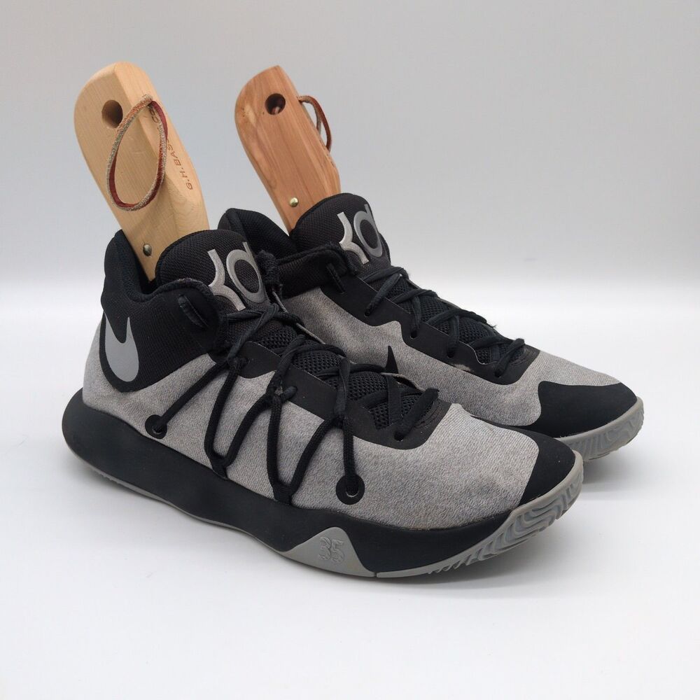 Nike KD Trey 5 V Black/Wolf Grey Kevin Durant Zoom Air Shoes-Men's Size 7